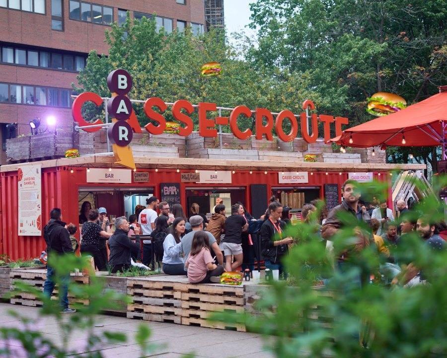 Jardins Gamelin Montreal