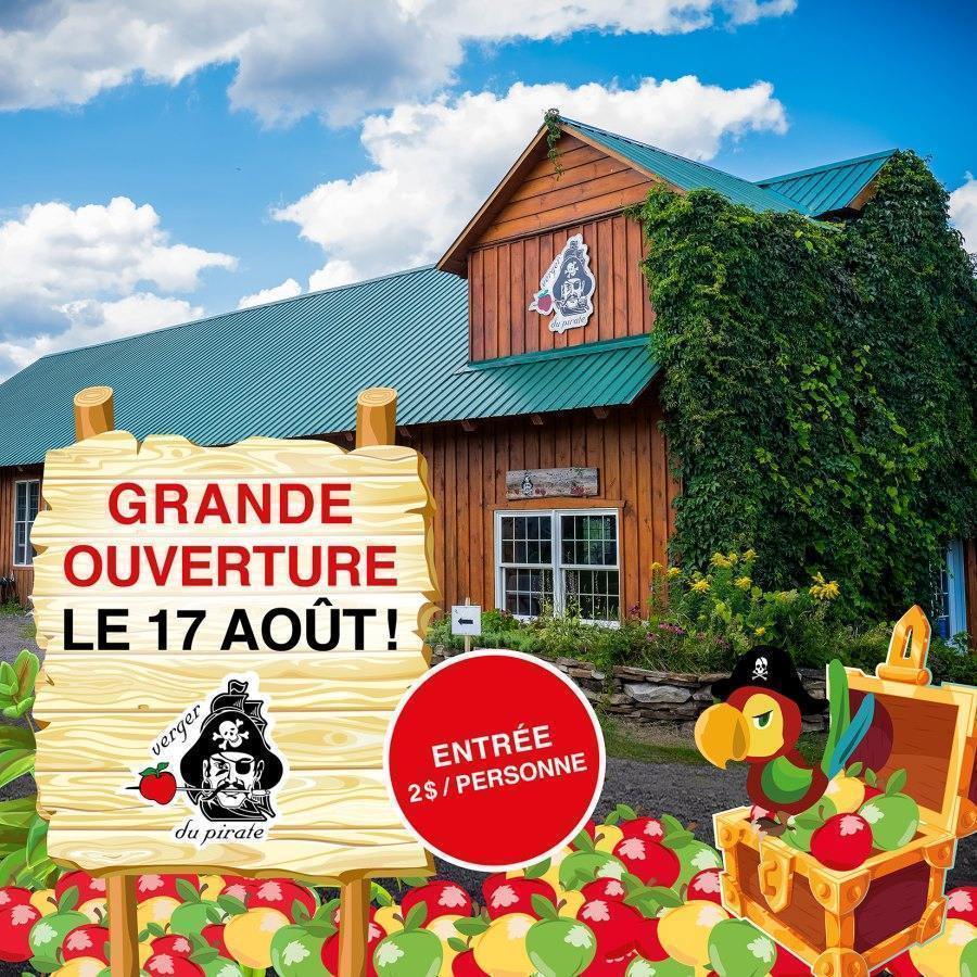 Cueillette de pommes près de Montréal