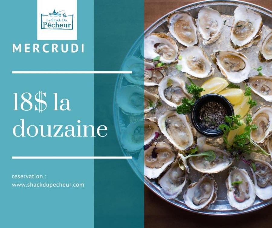 Meilleurs spéciaux sur les huîtres à Montréal