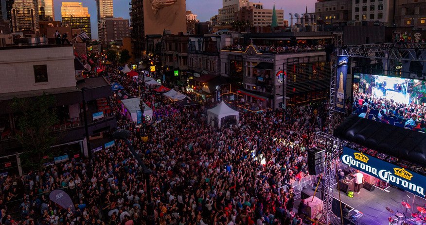 Festival Grand Prix sur Crescent Montréal 