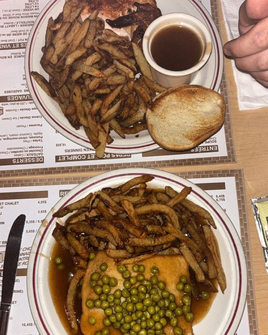 Menus midis Montréal