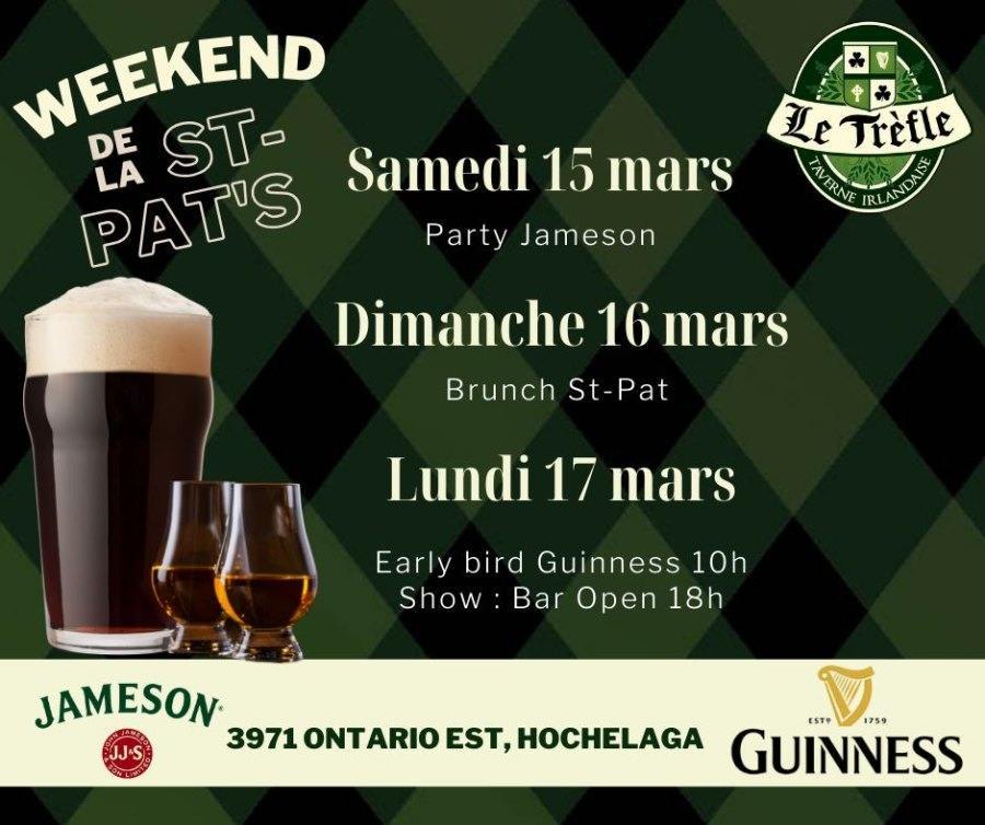 Saint Patrick's Day Montreal