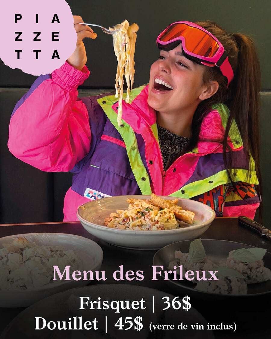 La Piazzetta Menu des Frileux