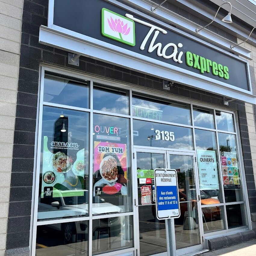 Thai Express - Restaurants pr&egrave;s de: J4V2P7