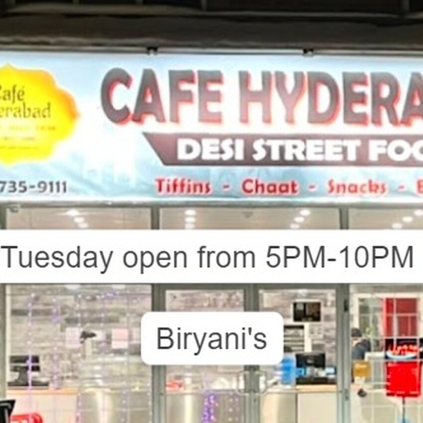 Cafe Hyderabad - Restaurants pr&egrave;s de: H3W2R9