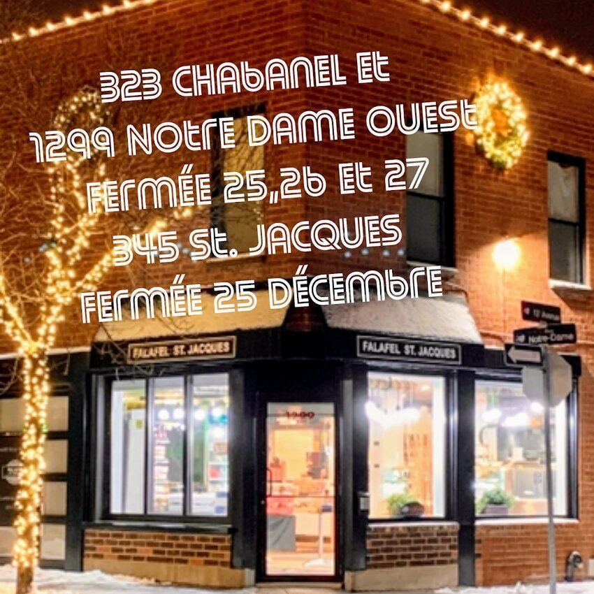 Falafel St. Jacques - Lachine Takeout Available Restaurants