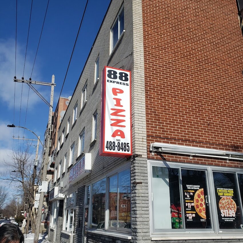 Pizza 88 Express et Poulet Siddiqui's - Restaurants Pizza Notre-Dame-de-Gr&acirc;ce (NDG)