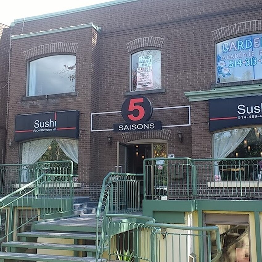5 Saisons Sushi - Restaurants pr&egrave;s de: H4A2A5
