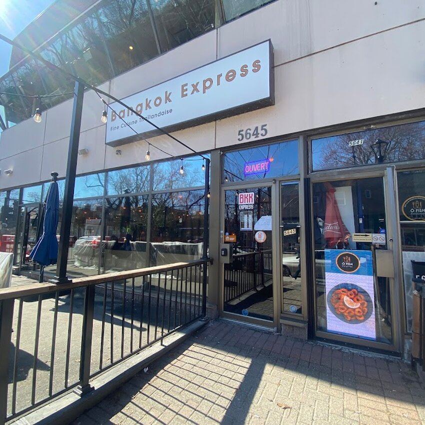 Bangkok Express - Restaurants pr&egrave;s de: H4A1E2
