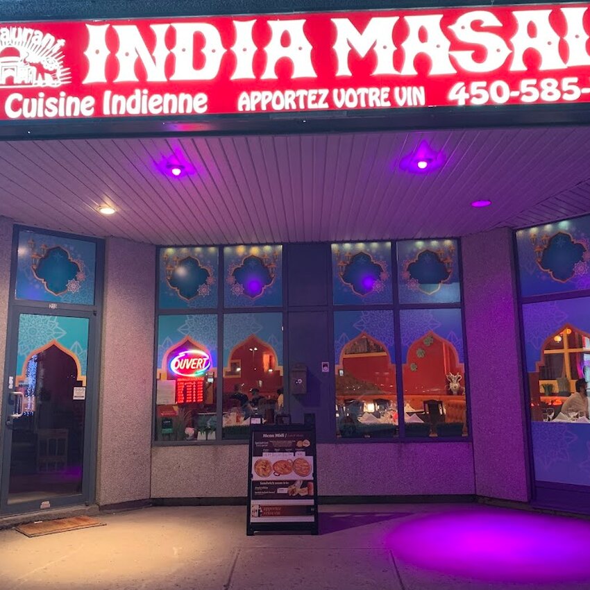 India Masala - Restaurants Ouverts pour souper Repentigny - Avis, photos et menus