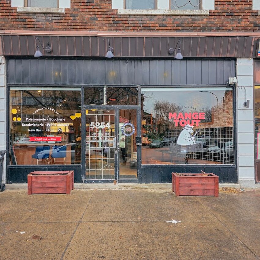 &Eacute;picerie Mange-tout - Restaurants pr&egrave;s de: H4A2B1