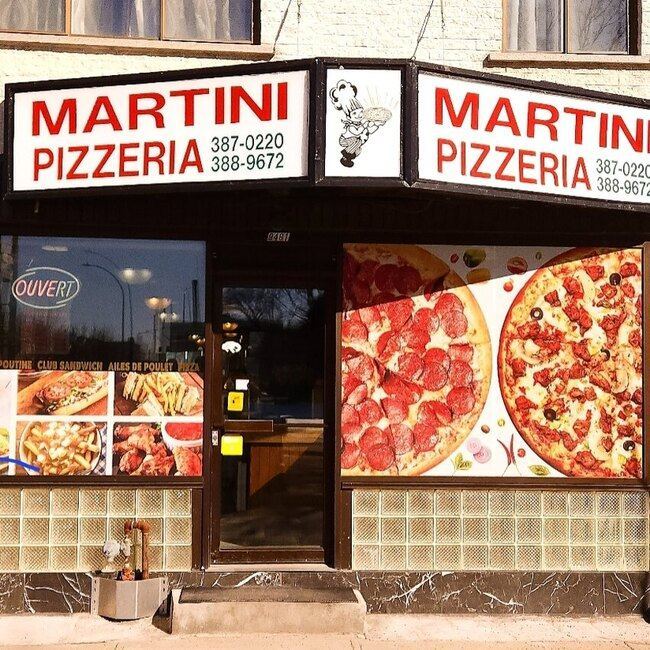 Martini Pizzeria - Restaurants pr&egrave;s de: H2N1A3