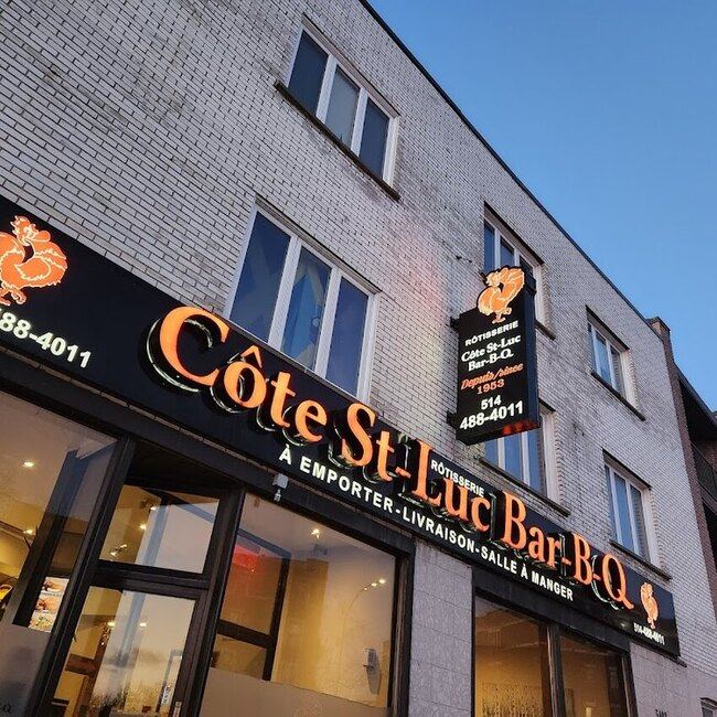 C&ocirc;te St Luc Bar-B-Q - Restaurants pr&egrave;s de: H3X2C5