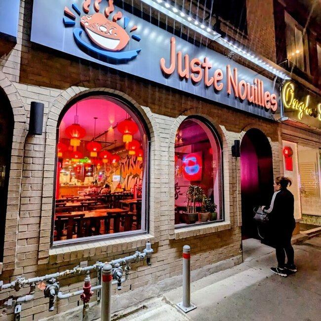 Just Noodles (Juste Nouilles) - Restaurants Ouverts pour souper Rosemont-La Petite-Patrie