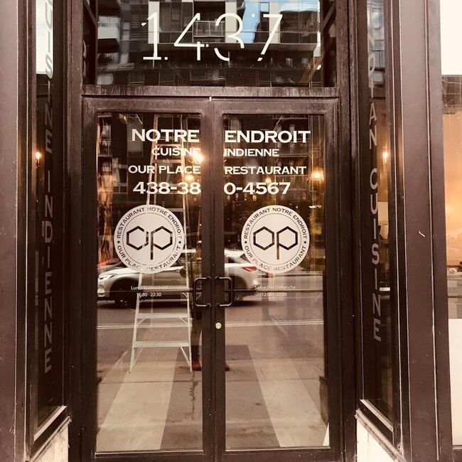 Notre Endroit / Our Place - Restaurants Indiens Centre-ville