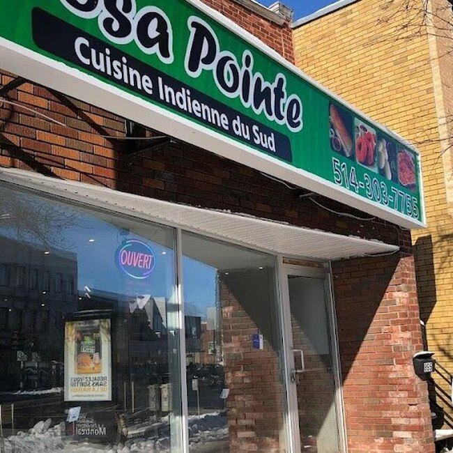 Dosa Pointe Montréal - Menu, avis & plus janvier 2026