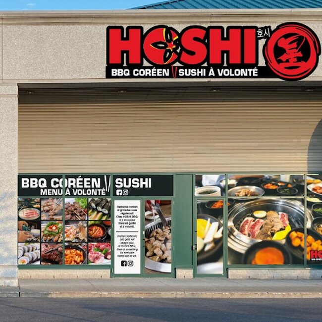 Hoshi BBQ cor&eacute;en - Restaurants pr&egrave;s de: H9B1Z6