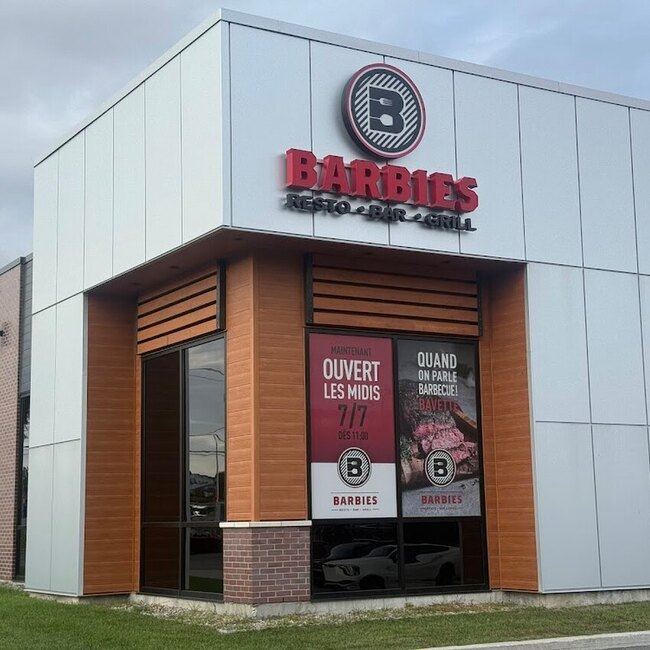 Barbies Resto Bar Grill -  Restaurants Near: J3E2T6