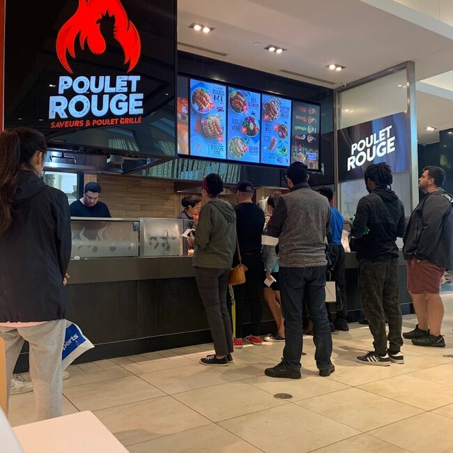 Poulet Rouge - Restaurants pr&egrave;s de: H1M3B2