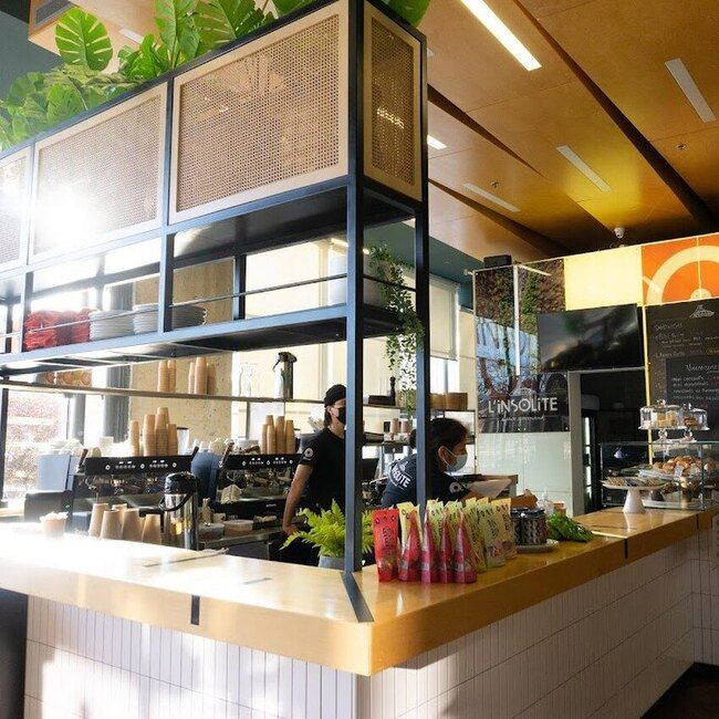 L'Insolite - espace gourmand - Restaurants pr&egrave;s de: H1T3X2