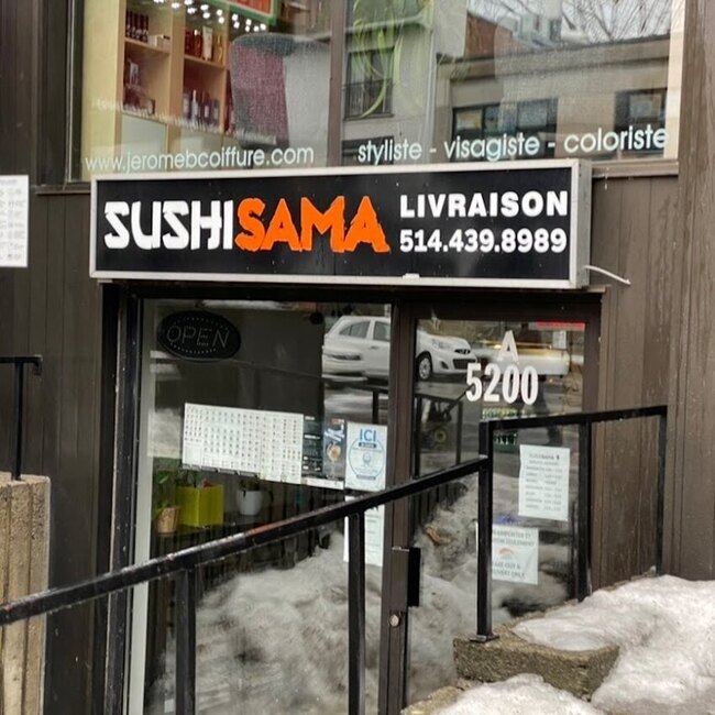 Sushi Sama - Restaurants pr&egrave;s de: H3T1Y2