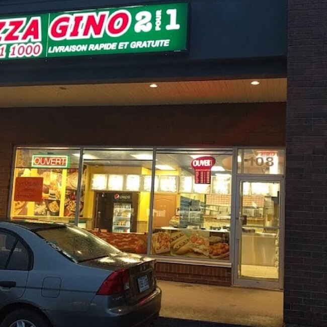 Pizza Gino 2 pour 1 Restaurant