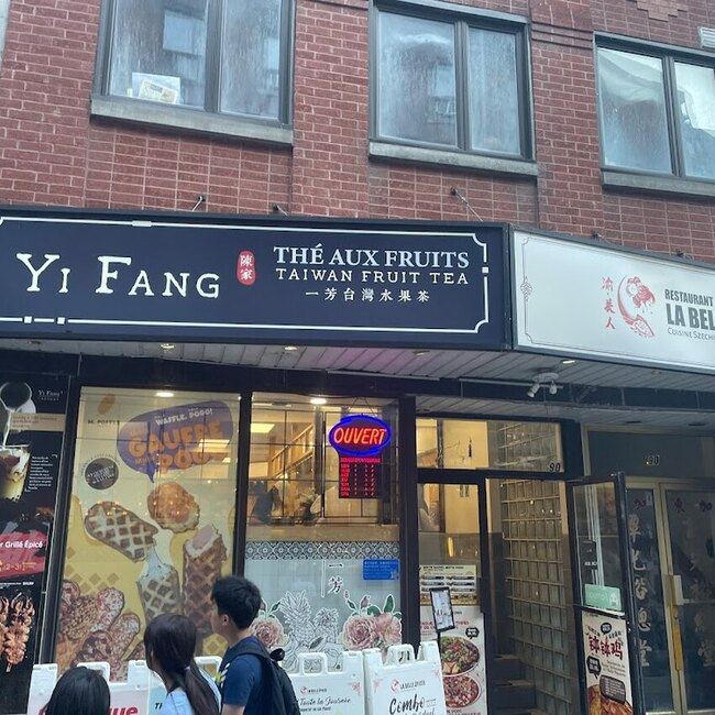 YiFang Ta&iuml;wan Fruit The - Restaurants Plats &agrave; emporter Quartier Chinois