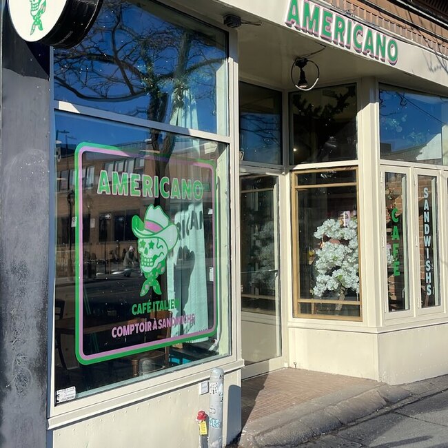 Café Americano Montréal - Menu, avis & plus janvier 2026