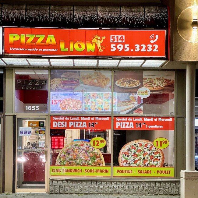 Pizza Lion - Restaurants pr&egrave;s de: H8P3V9