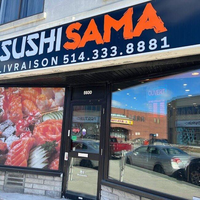 Sushi Sama - Restaurants pr&egrave;s de: H4K1M9