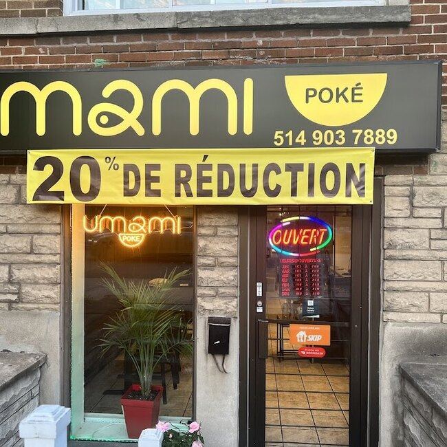 Umami Poke Fleury - Restaurants pr&egrave;s de: H2B1K8