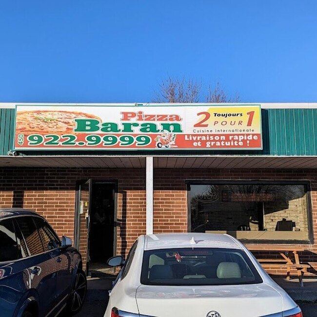Baran Pizza - Restaurants pr&egrave;s de: J3V5K2