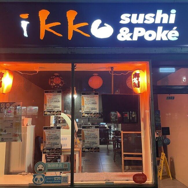 Ikko Sushi & Poke Montréal - Menu, avis & plus janvier 2026