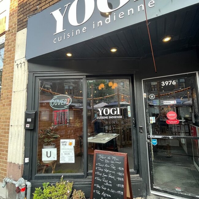 Restaurant Yogi Montréal - Menu, avis & plus janvier 2026