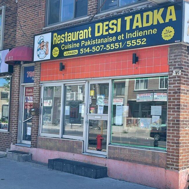 Desi Tadka Restaurant Montréal - Menu, avis & plus janvier 2026