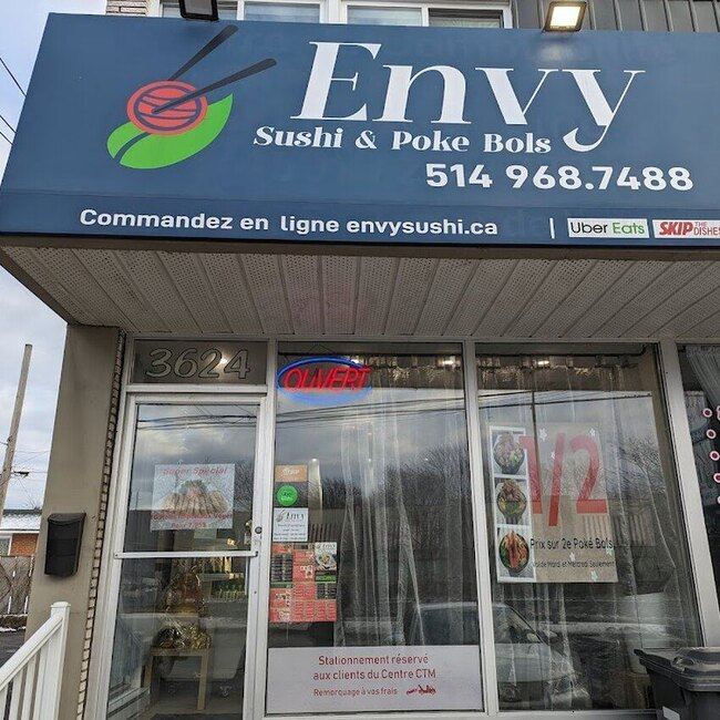 Envy Sushi - Restaurants Livraison Duvernay