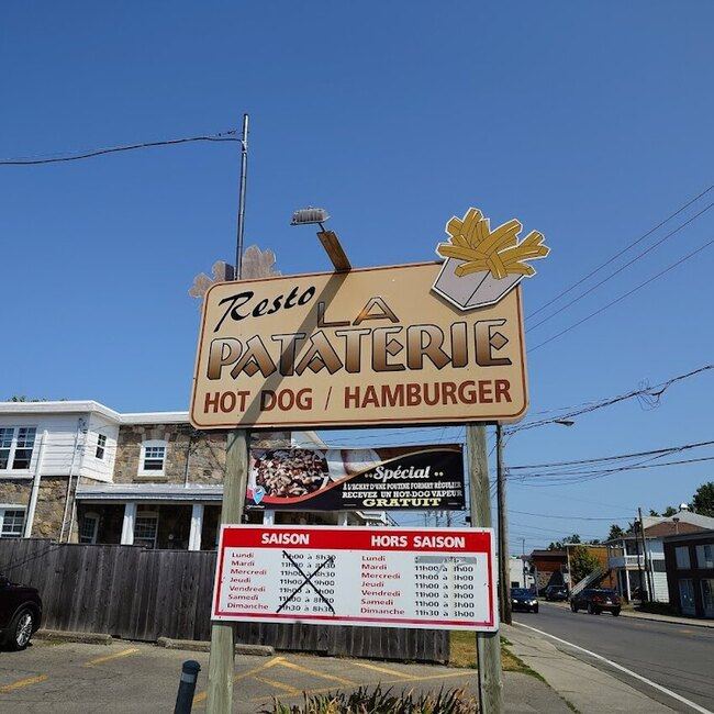 Resto La Pataterie - Restaurants pr&egrave;s de: J7P2A4