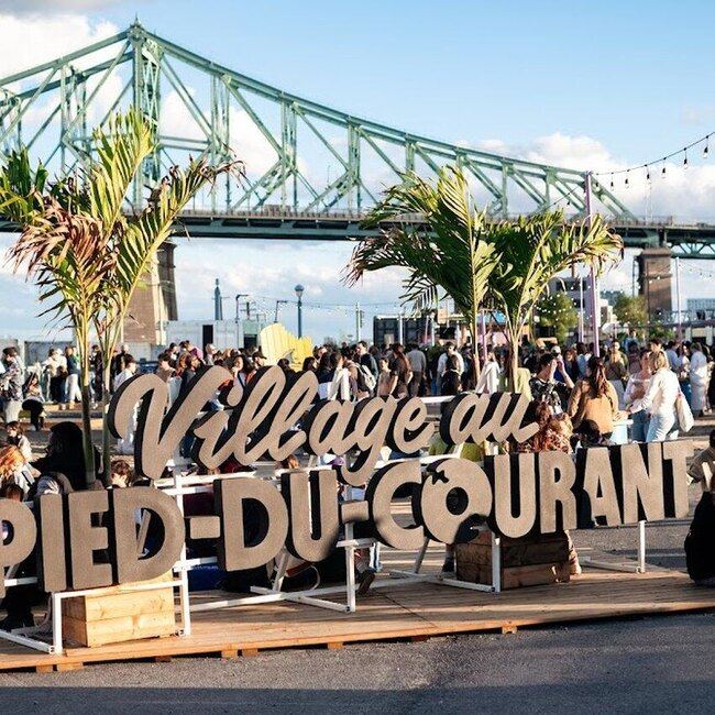 Village au Pied-du-Courant - Restaurants Terrasse Le Village/Centre Sud