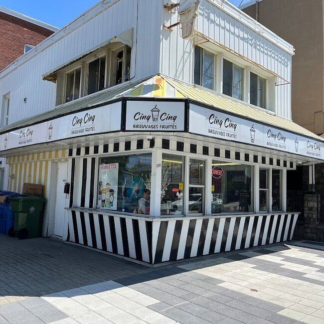 Cinq Cinq - Restaurants pr&egrave;s de: J2G4E8