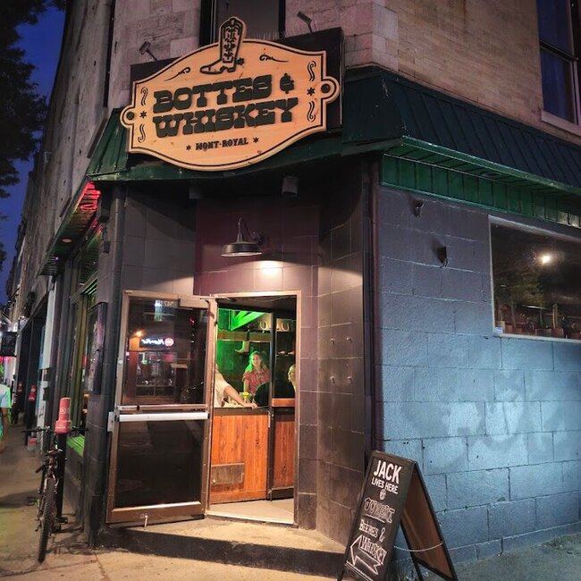Bottes & Whiskey Montréal - Menu, avis & plus janvier 2026