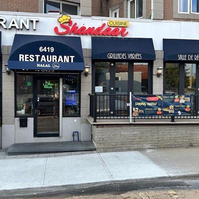 Shandaar Cuisine - Restaurants pr&egrave;s de: H4K1M9