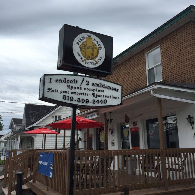 Cafe Bistro Pub Pile Ou Face - Restaurants Anjou-St-L&eacute;onard