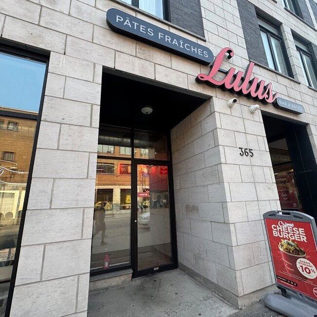 Lulu's Bar &agrave; P&acirc;tes / Pasta Bar - Quartier des Spectacles Pasta