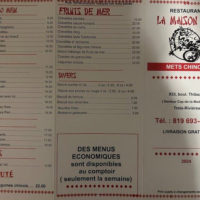 La Maison Wo Restaurant
