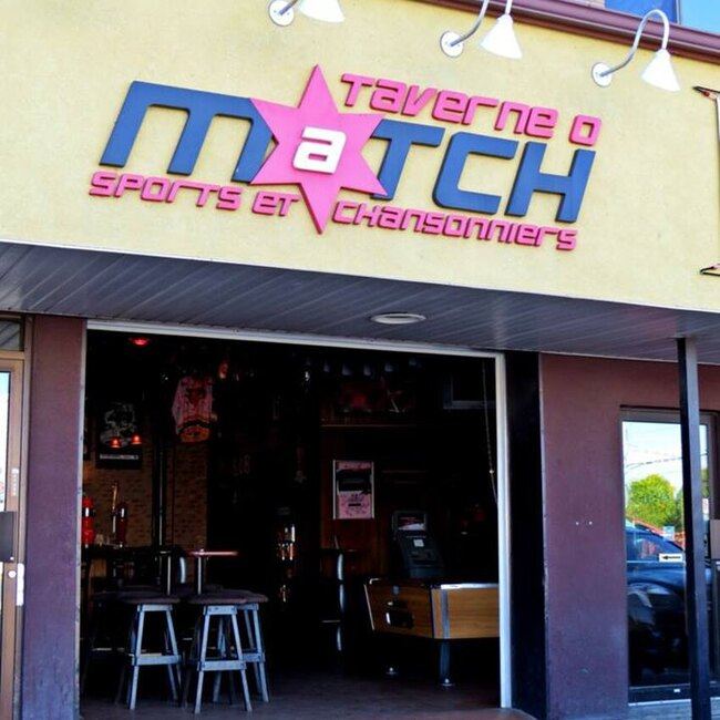 Taverne O Match - Restaurants pr&egrave;s de: G6P4S2