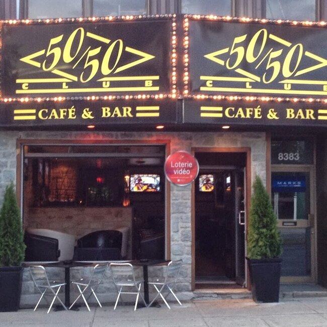 Café-Bar 50/50 Montreal - Menu, Reviews & More January 2026