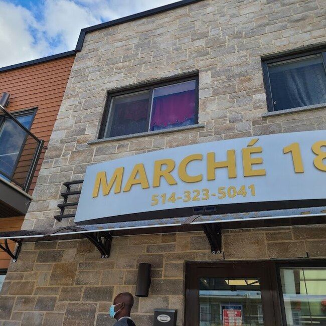 March&eacute; 18 - Restaurants pr&egrave;s de: H1P1A2