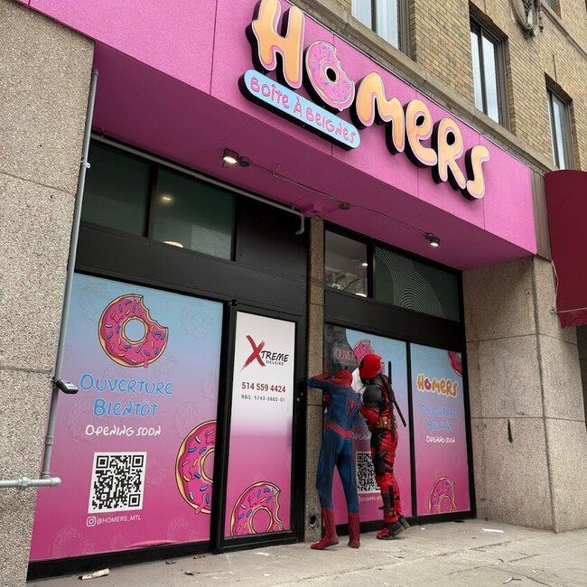 Homers Bo&icirc;te &agrave; Beignes - Restaurants pr&egrave;s de: H2X2S5