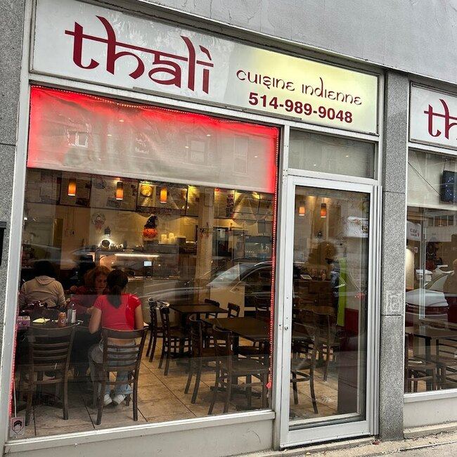 Thali Montréal - Menu, avis & plus janvier 2026