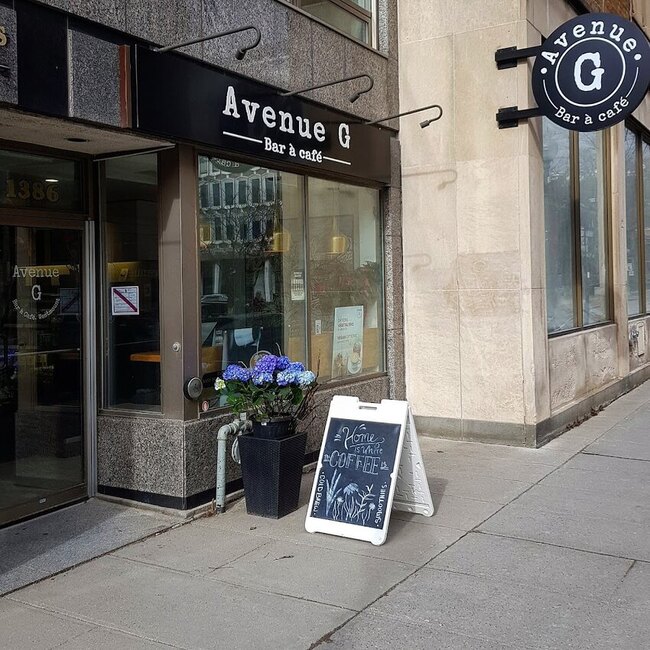 Avenue G Montreal - Menu, Reviews & More January 2026